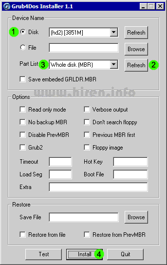 Install Windows Xp From Usb Using Grub4dos Windows